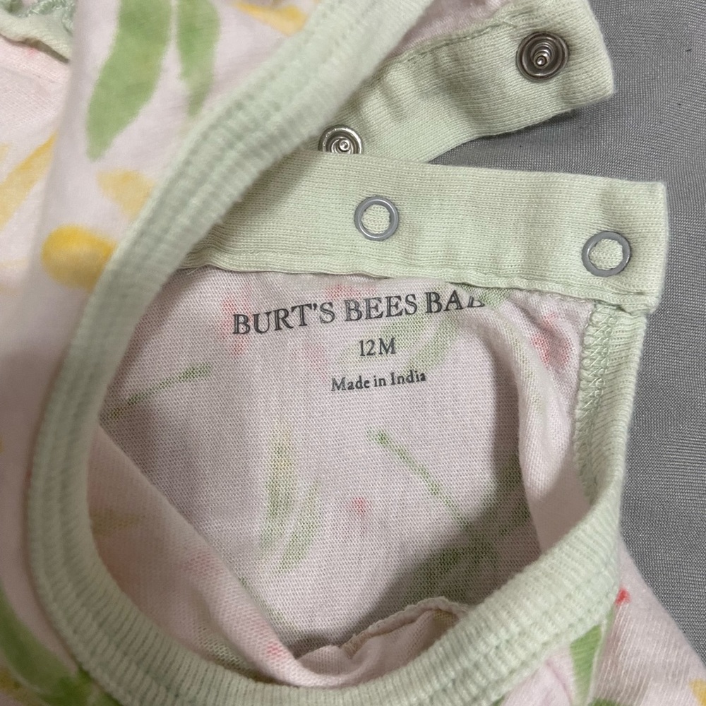 Burts bees baby outfit